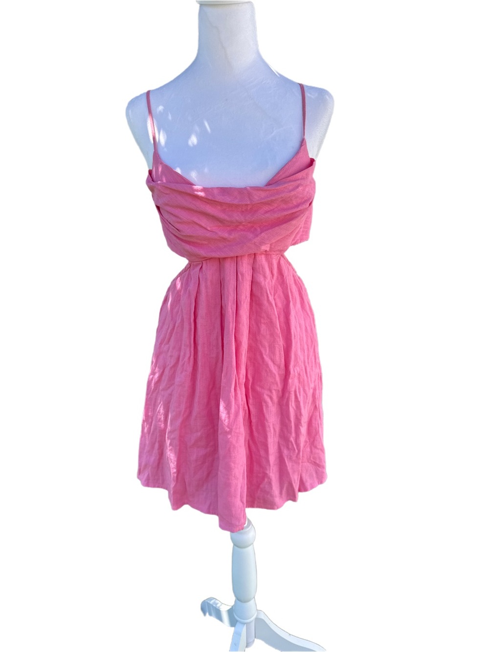 Hello Molly Pink Cut Out Mini Dress 6